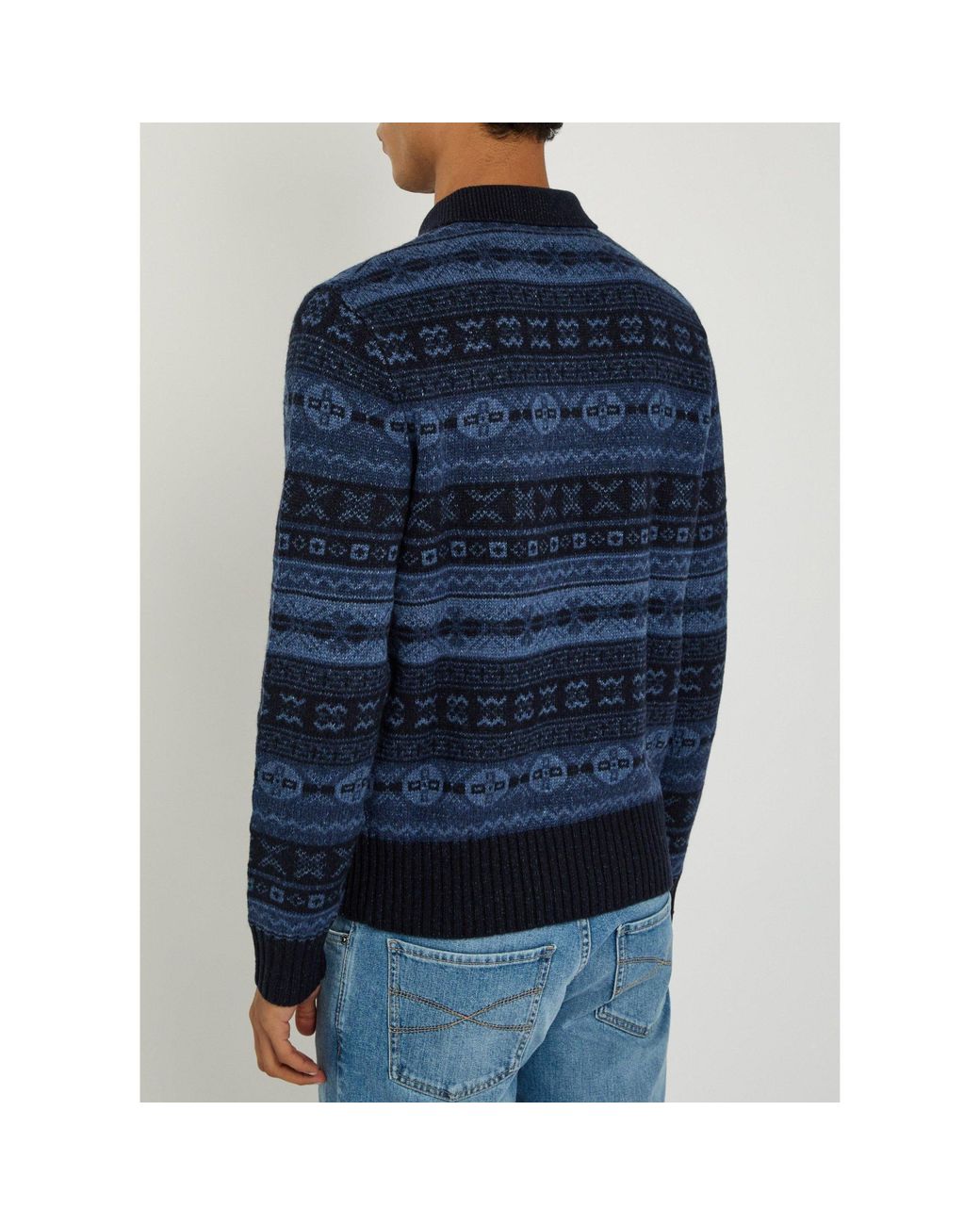 Polo Ralph Lauren Blue Regular Fit Long Sleeve Polo Shirt for men