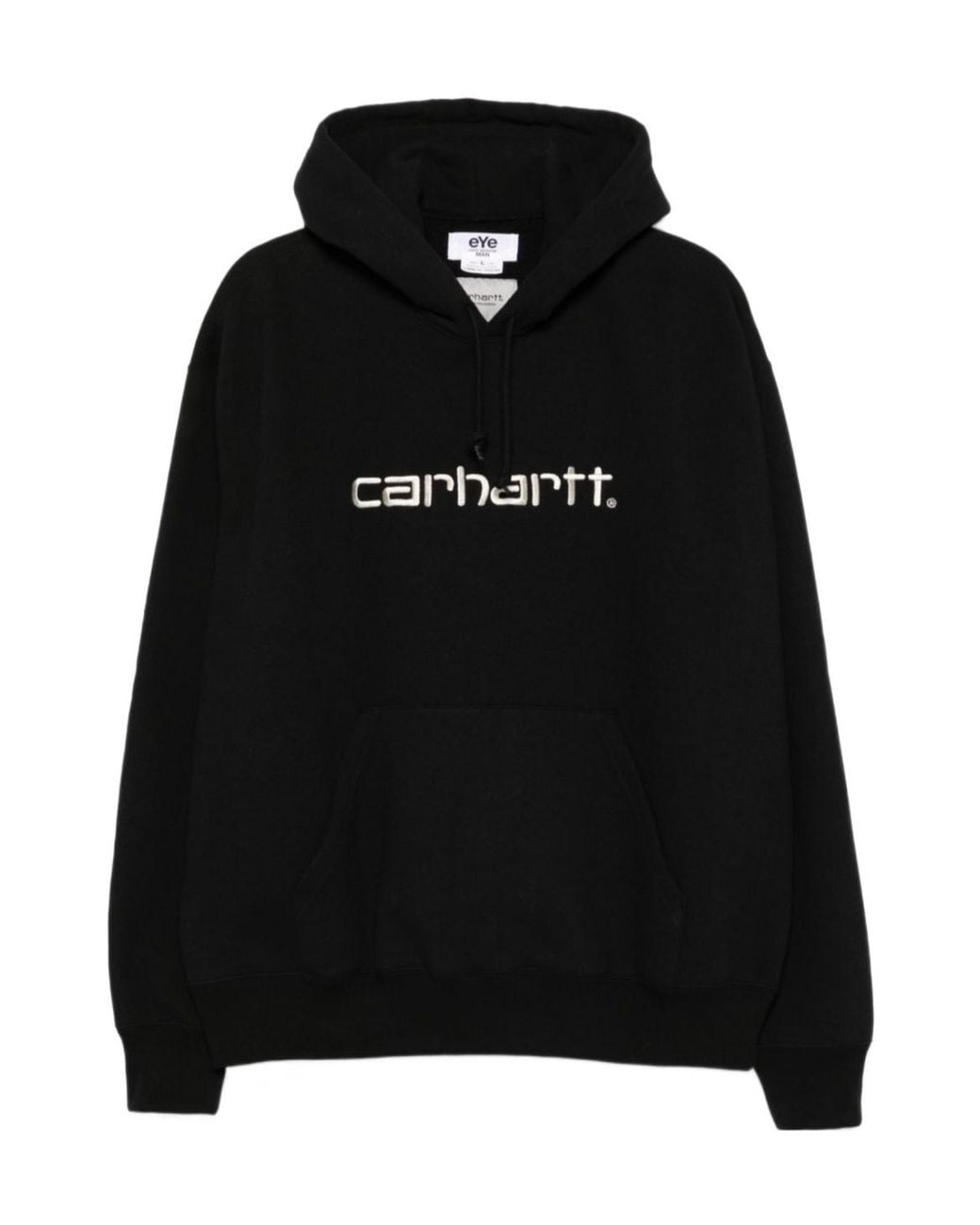 Junya Watanabe Black Carhartt Drawstring Hoodie for men