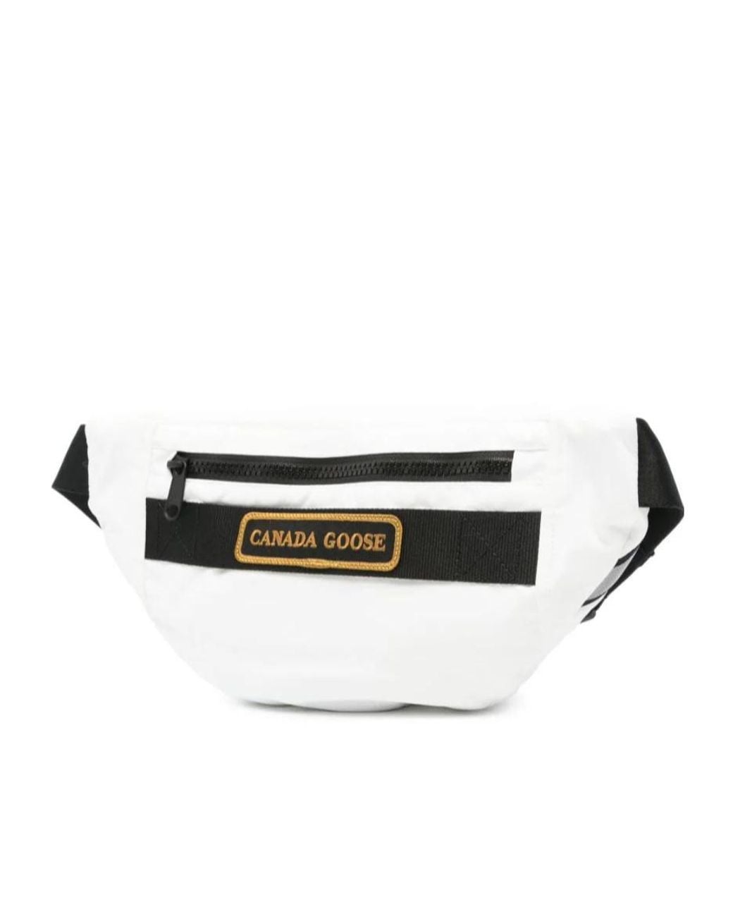 Canada Goose Black Logo Patch Belt Bag