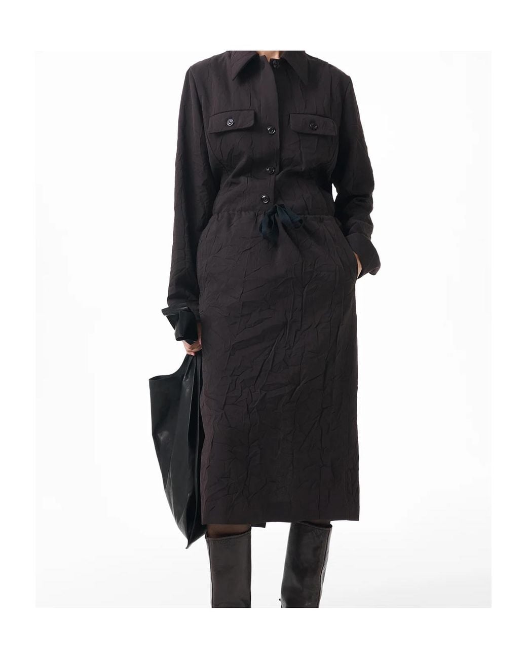 Our Legacy Black Crush Skirt