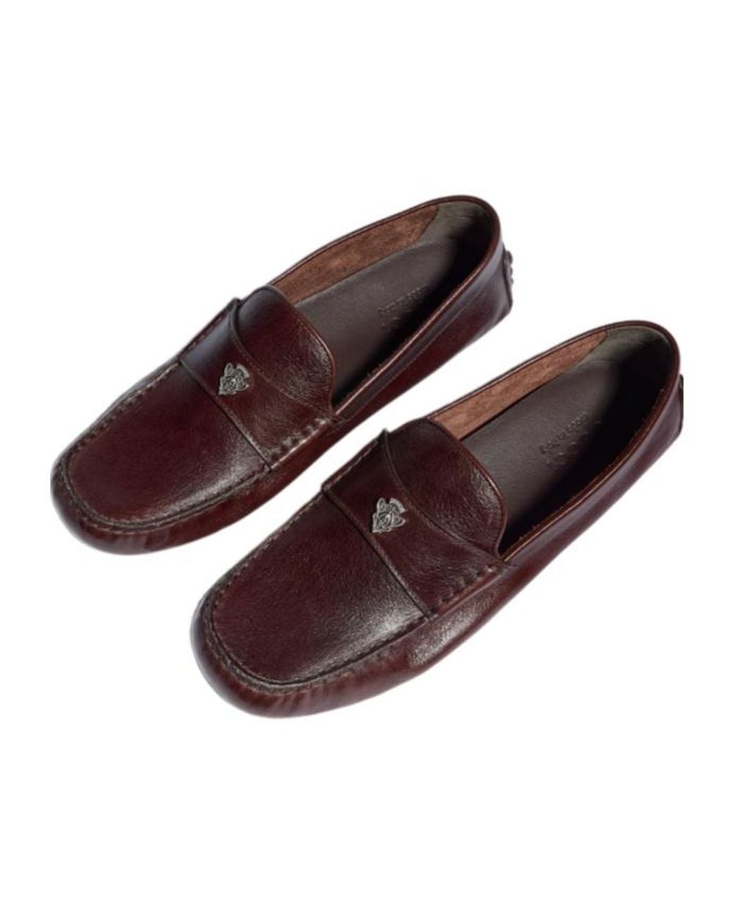 Gucci Brown Driver With Crest for men