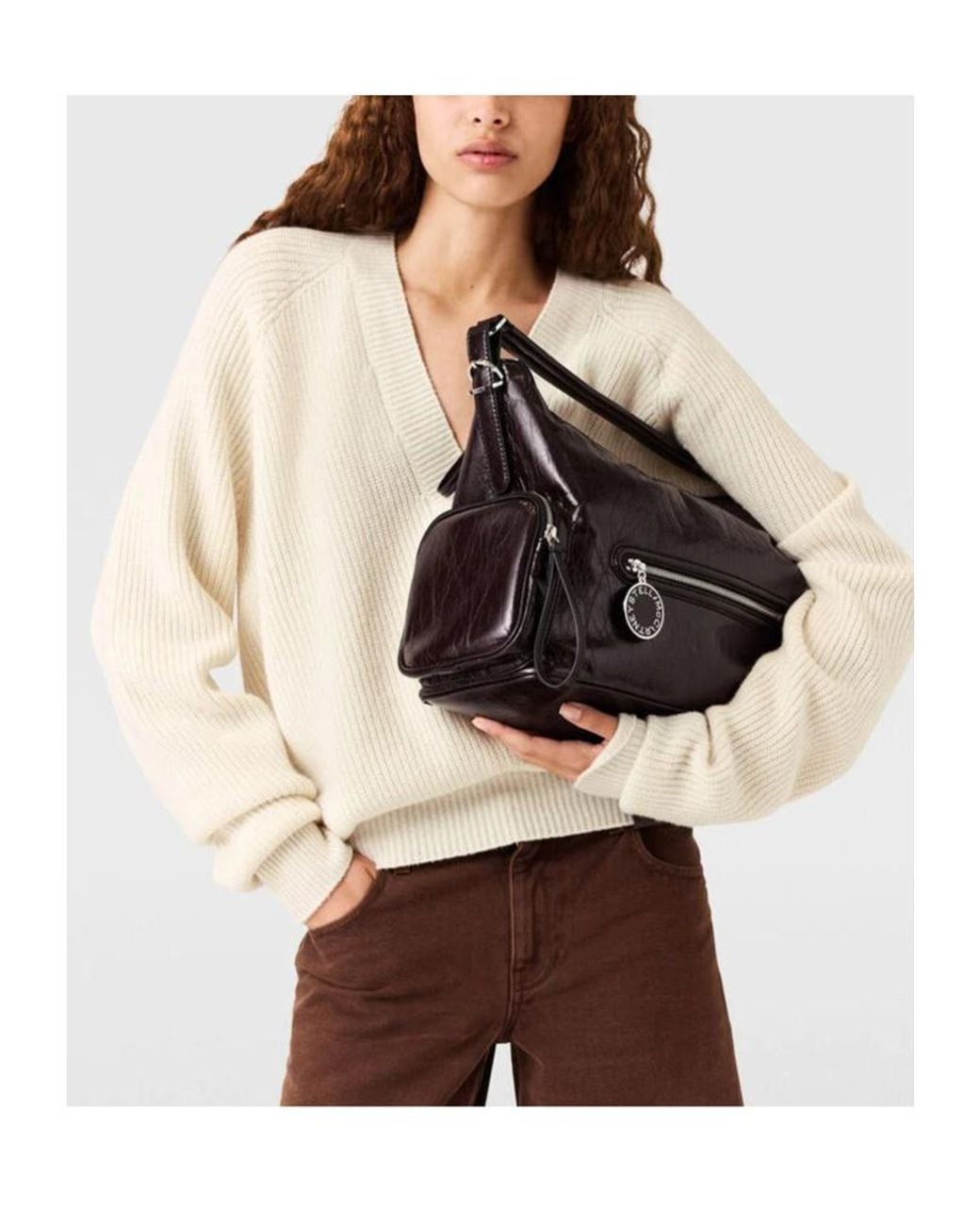 Stella McCartney Black Dartmoor Shoulder Bag