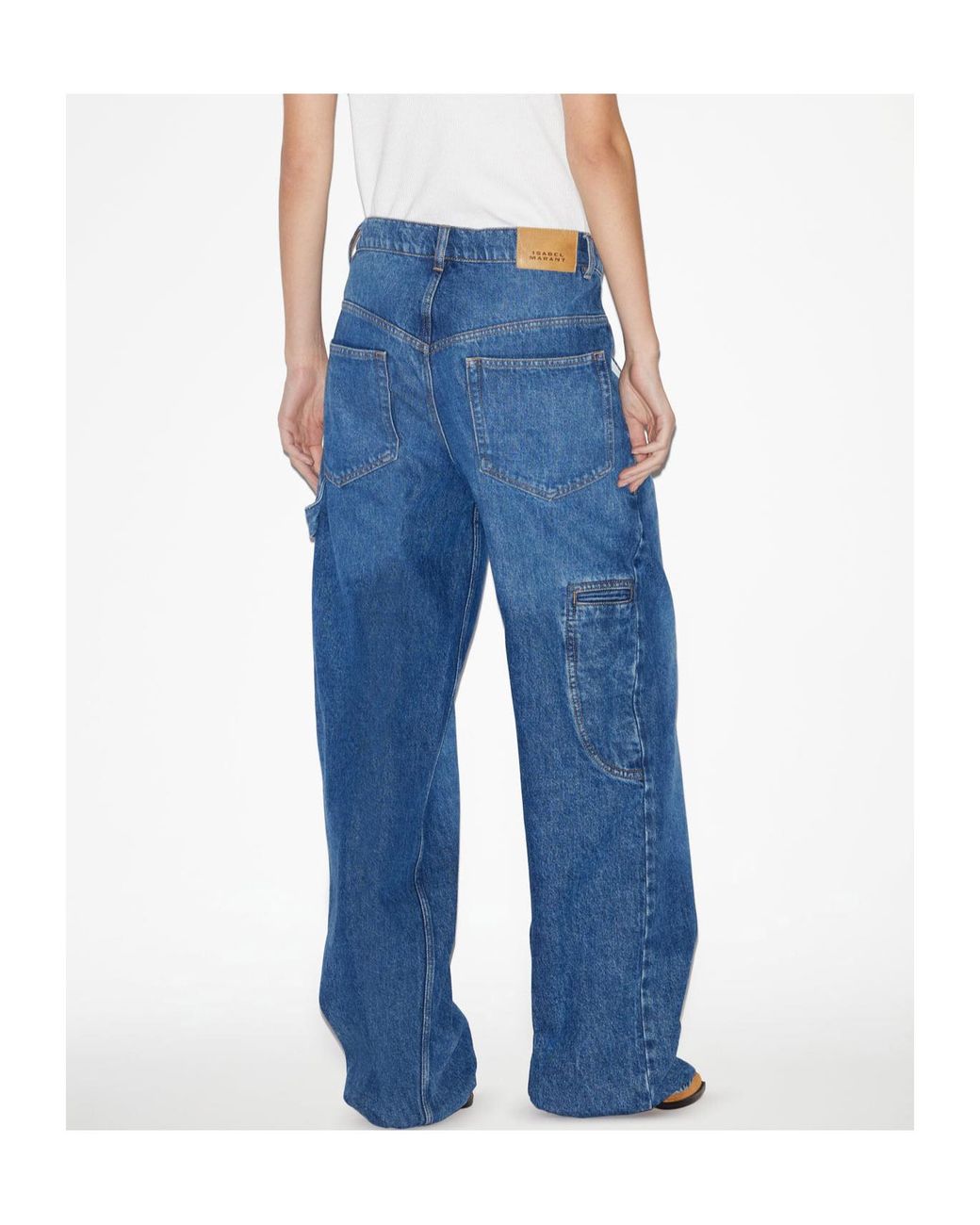 Isabel Marant Blue Isabel Marant Étoile Solene Mid-Rise Jeans