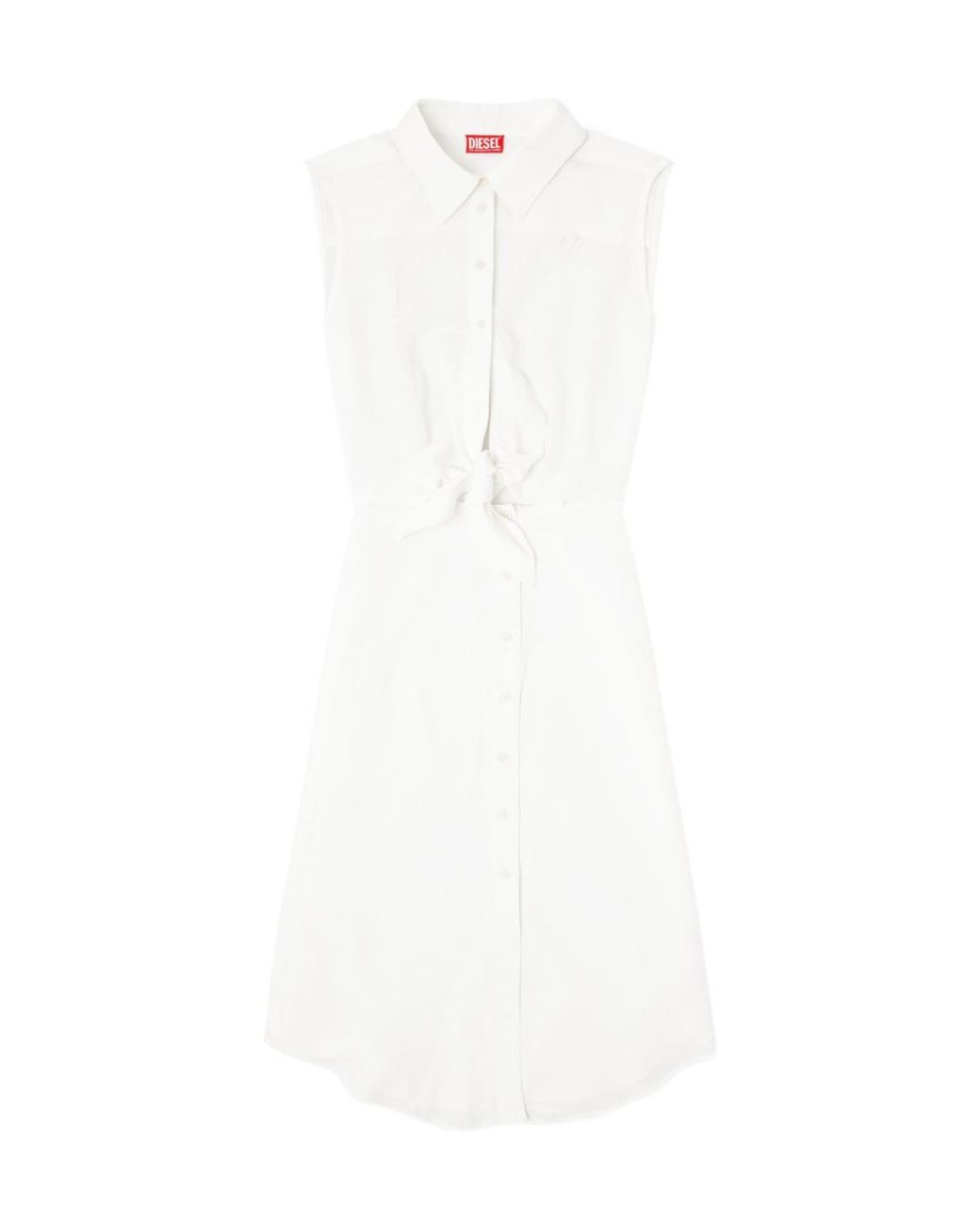 DIESEL White D-Elta-Sl Dress