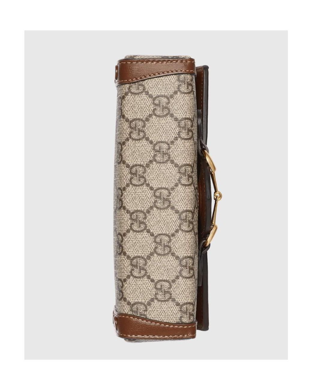 Gucci Brown Horsebit 1955 Mini Shoulder Bag