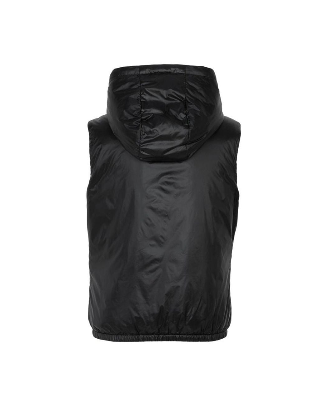Moncler Black Lansette Quilted Vest