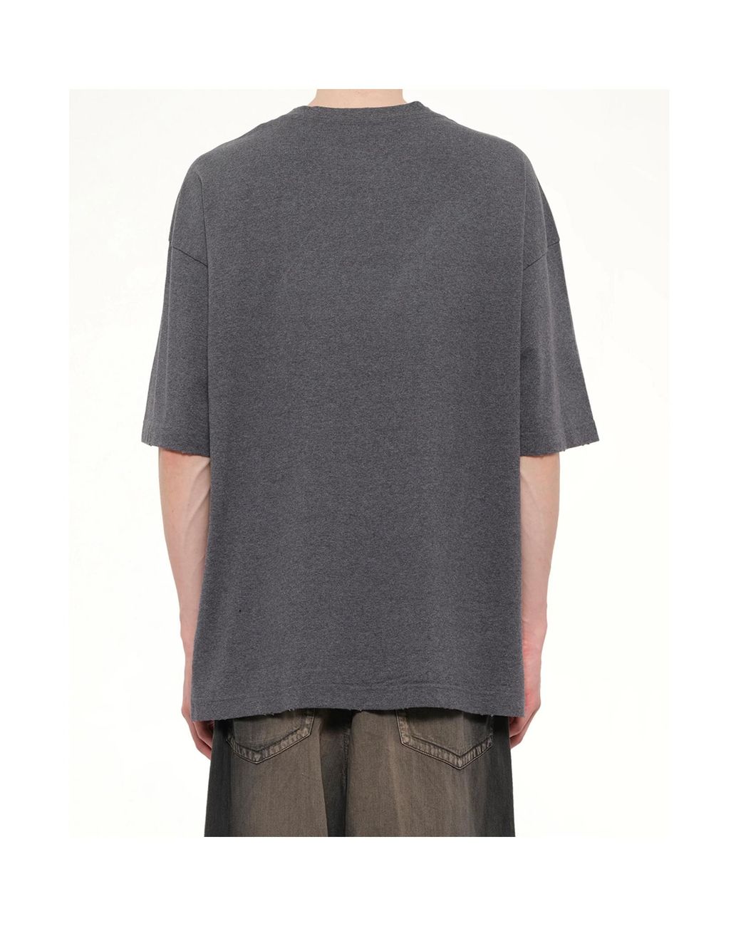 Maison Mihara Yasuhiro White Color-Block Short-Sleeve T-Shirt for men
