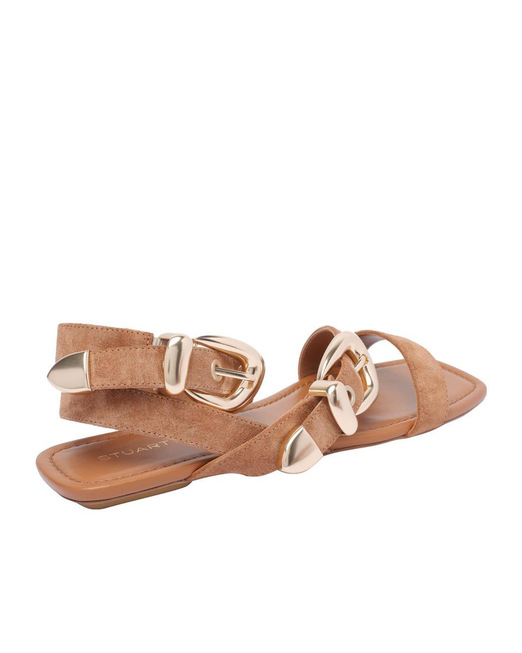 Stuart Weitzman Brown Maven Sandal