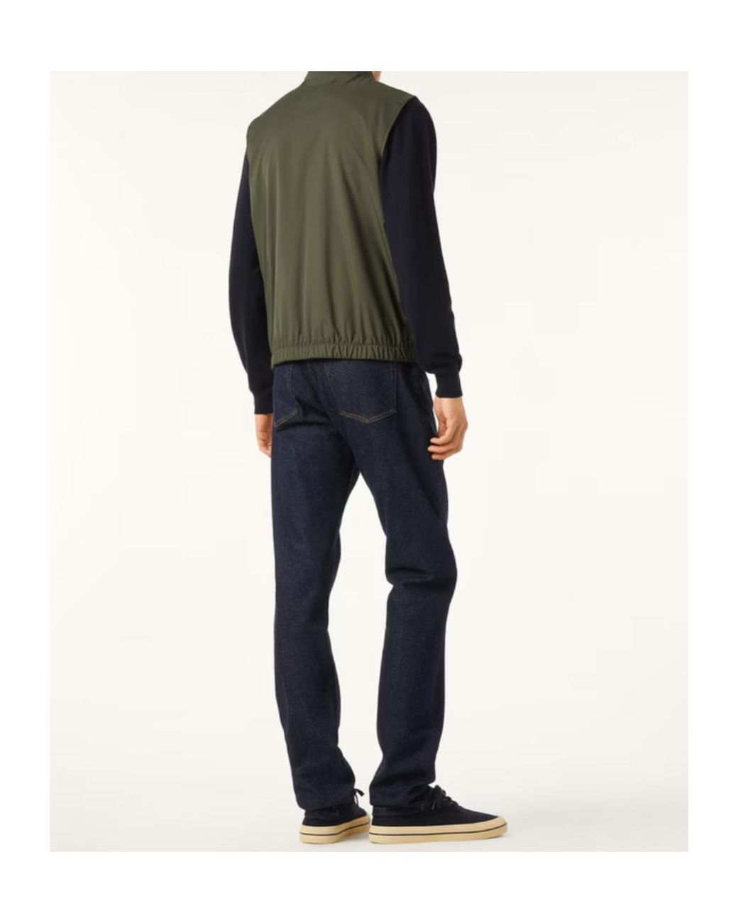 Loro Piana Green Vest for men