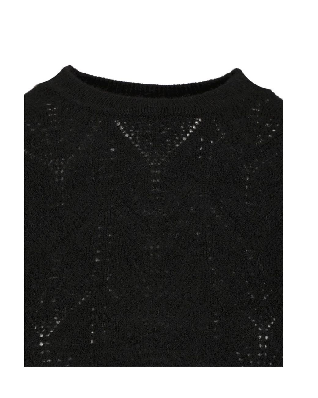 P.A.R.O.S.H. Black Round-Neck Sweater