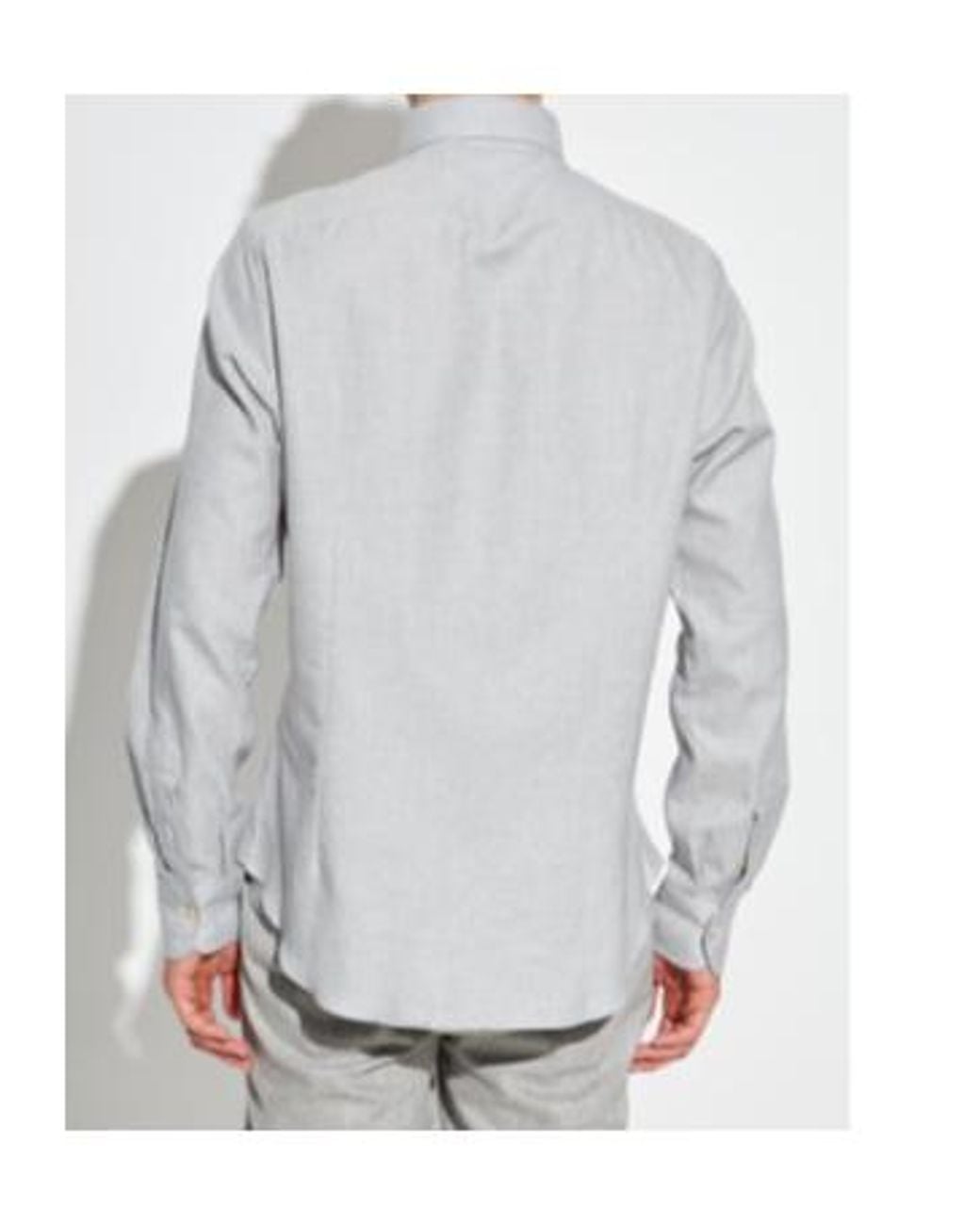 Eleventy White Classic Button-Down Shirt for men