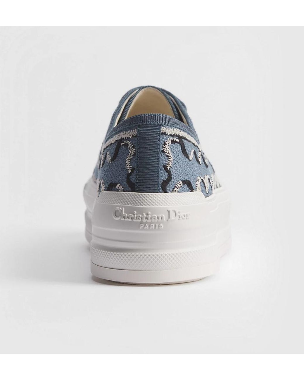 Dior Blue Iviera Walk'N' Platform Sneaker