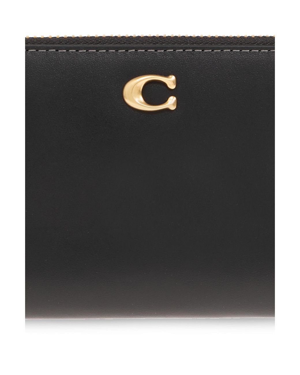 COACH Black Logo Wallet