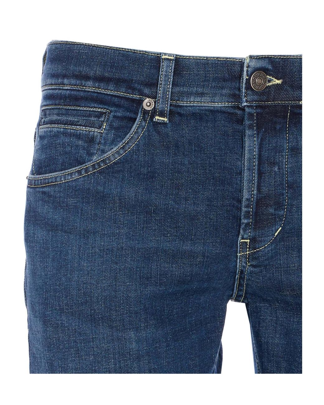 Dondup Blue George Slim-Fit Jeans for men