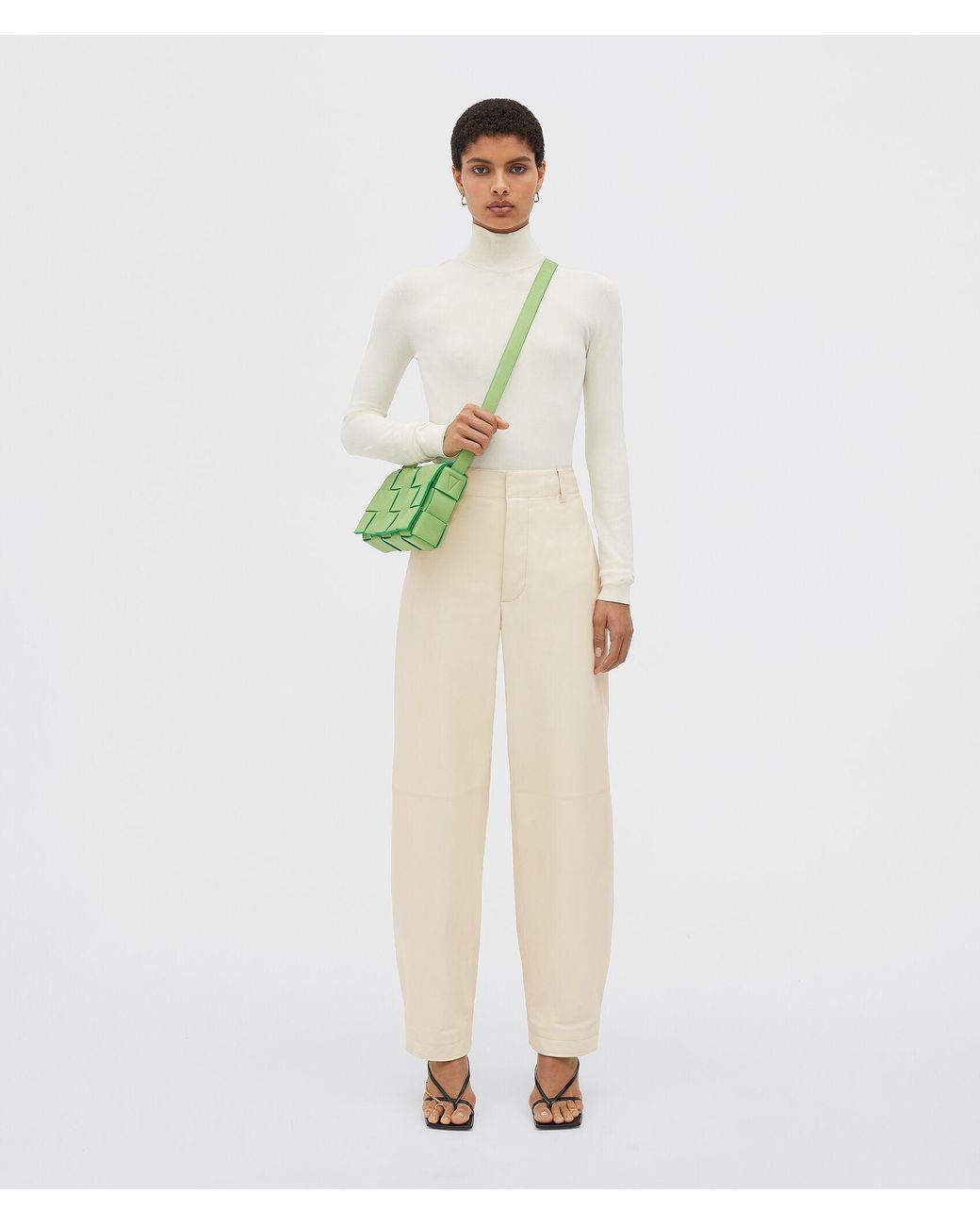 Bottega Veneta Green Cassette Crossbody Bag
