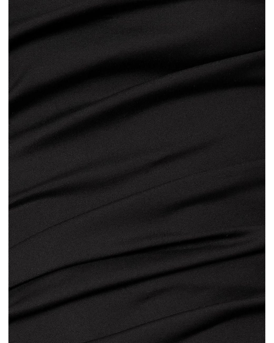 Maticevski Black Intoxicate Strapless Dress