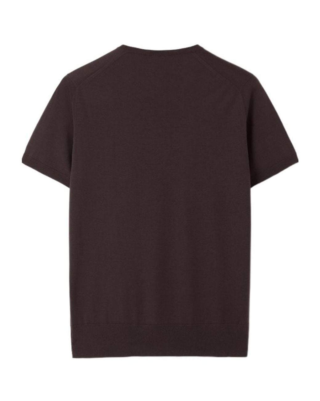 Loro Piana Black Short-Sleeved Crew Neck Crafted for men