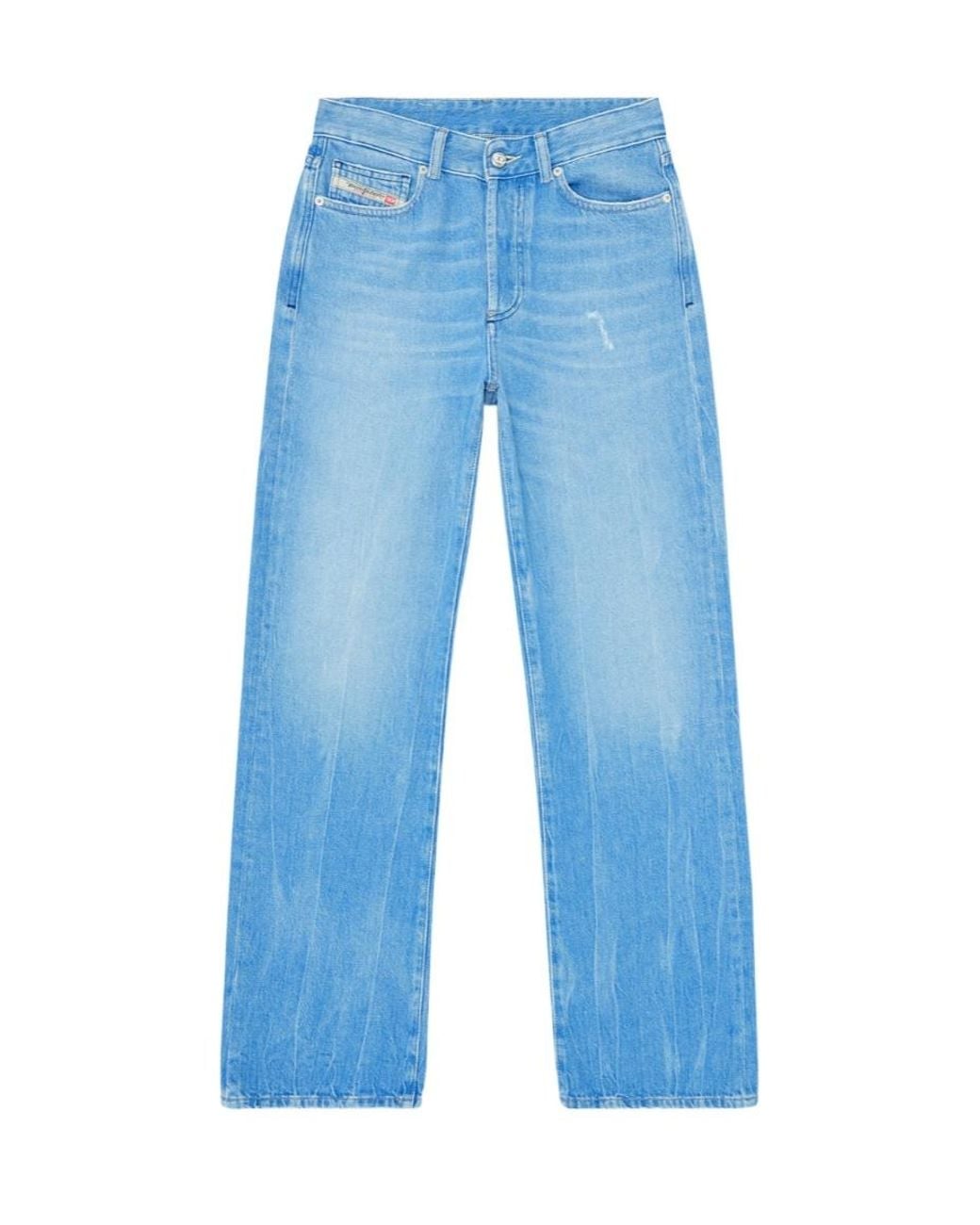 DIESEL Blue 1971 D-Sent High Waist Regular Jeans
