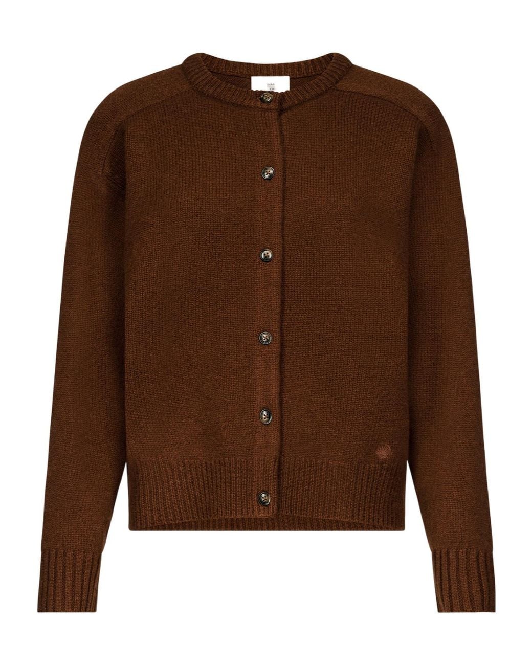 Loulou de Saison Brown Button-Up Knitwear