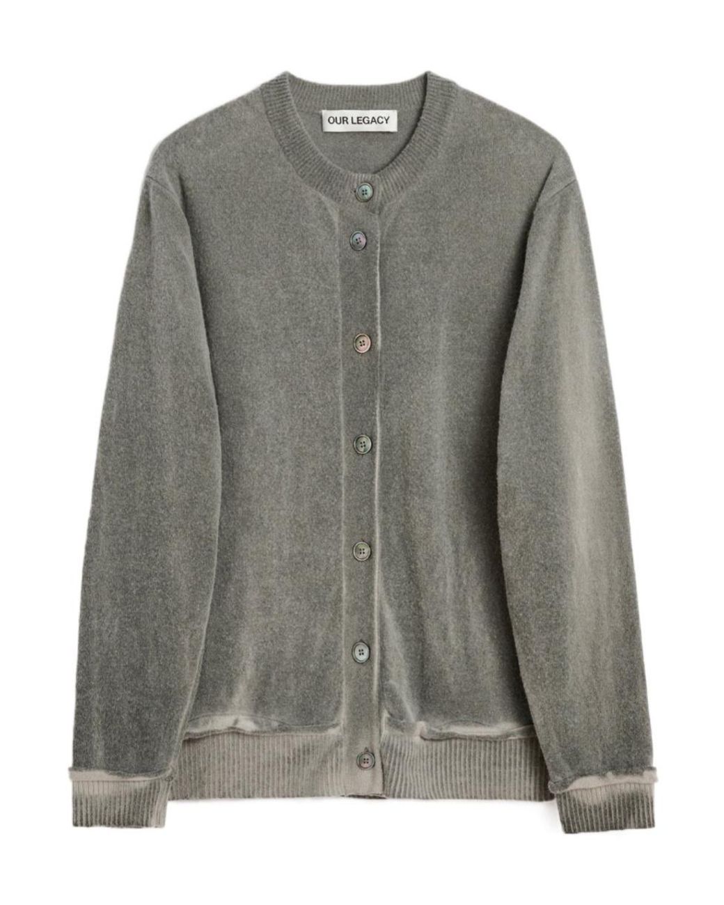 Our Legacy Gray Dual Cardigan