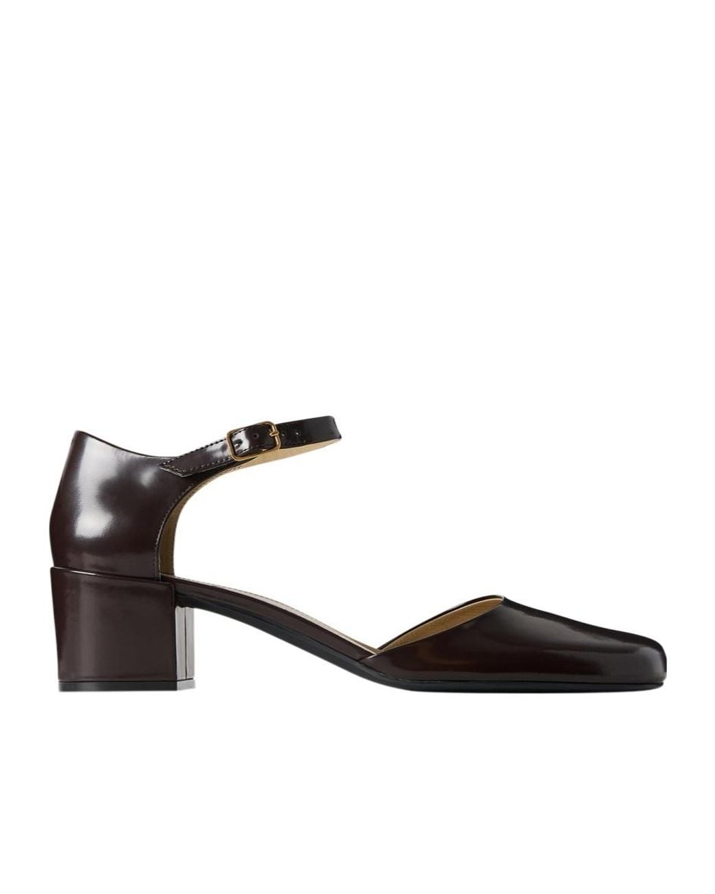 The Row Multicolor Penelope Ankle-Strap Heeled Pumps