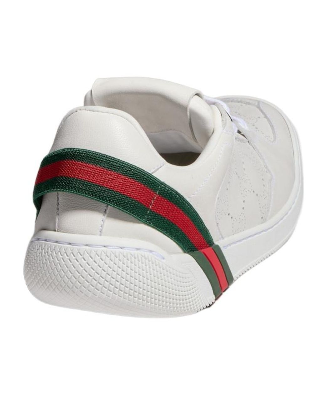 Gucci White Screener Sneaker