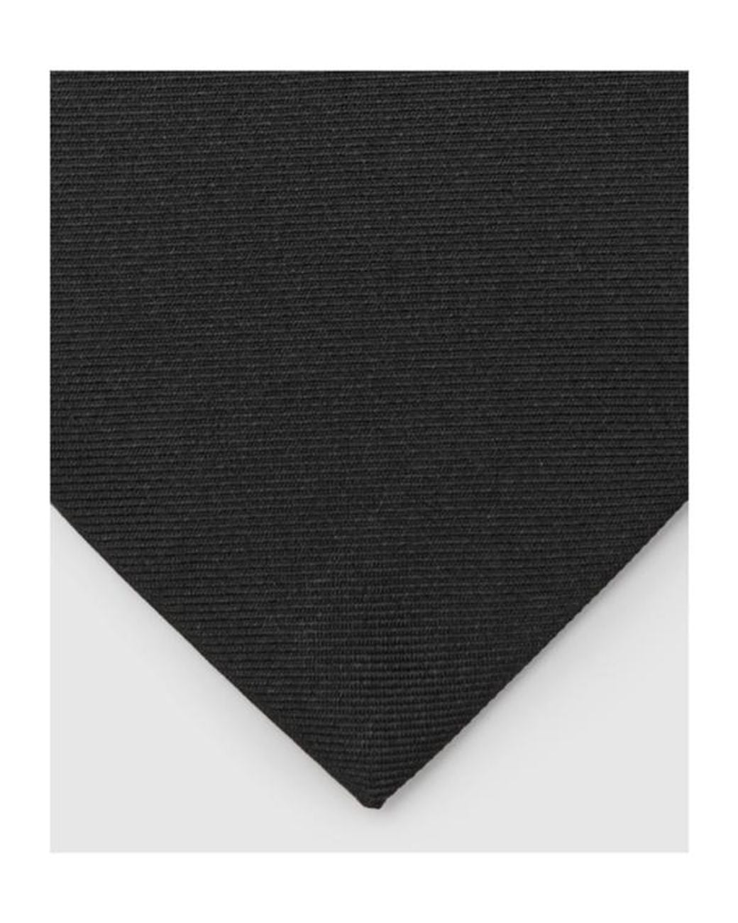 Gucci Black Logo Embroidered Tie for men