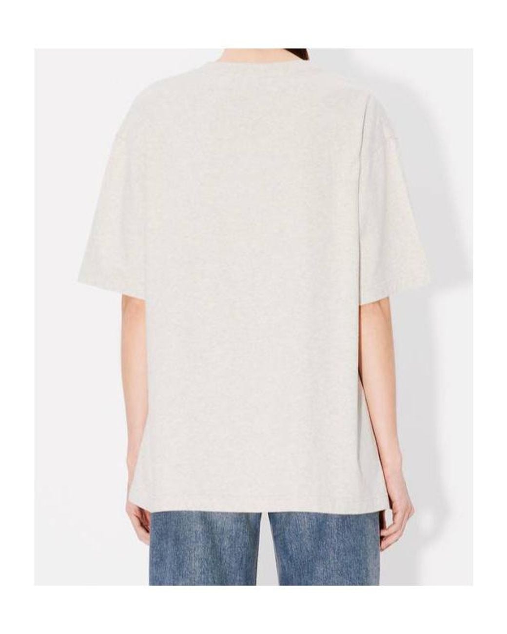 KENZO White Lucky Tiger Crewneck T-Shirt for men