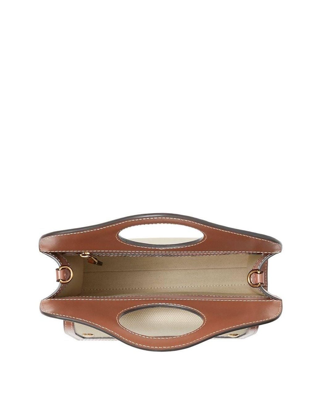 Burberry Pink Logo Printed Tote Bag