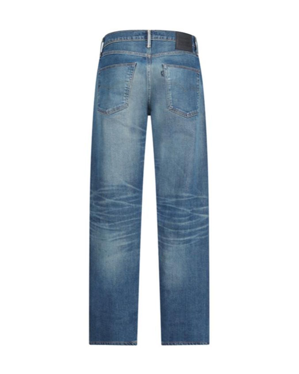 Levi's Blue Straight-Leg Jeans for men