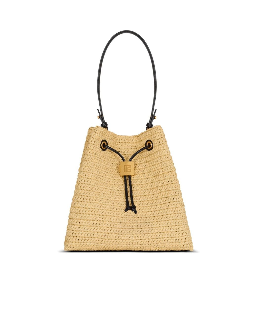 Balmain Natural Pulse Drawstring Backpack