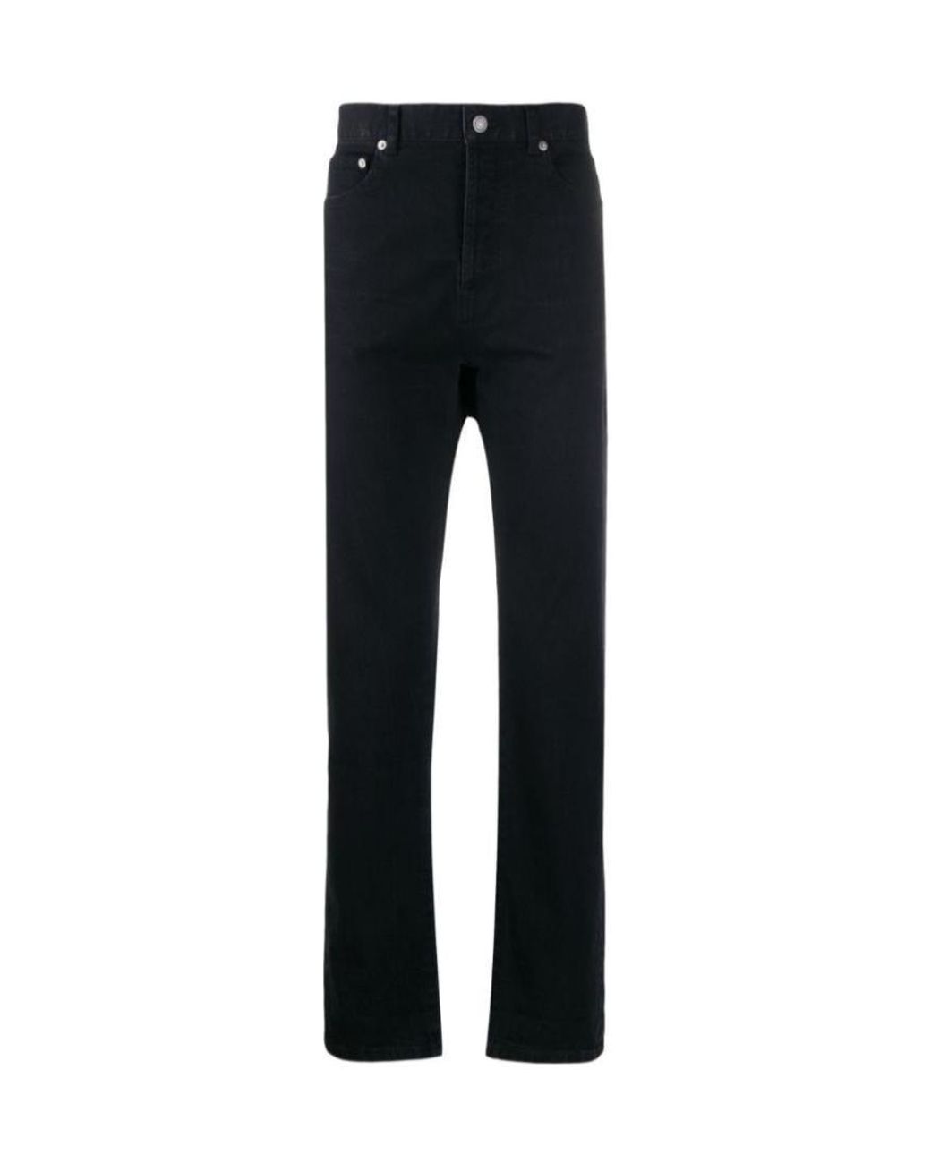 Saint Laurent Black Straight Leg Jeans for men