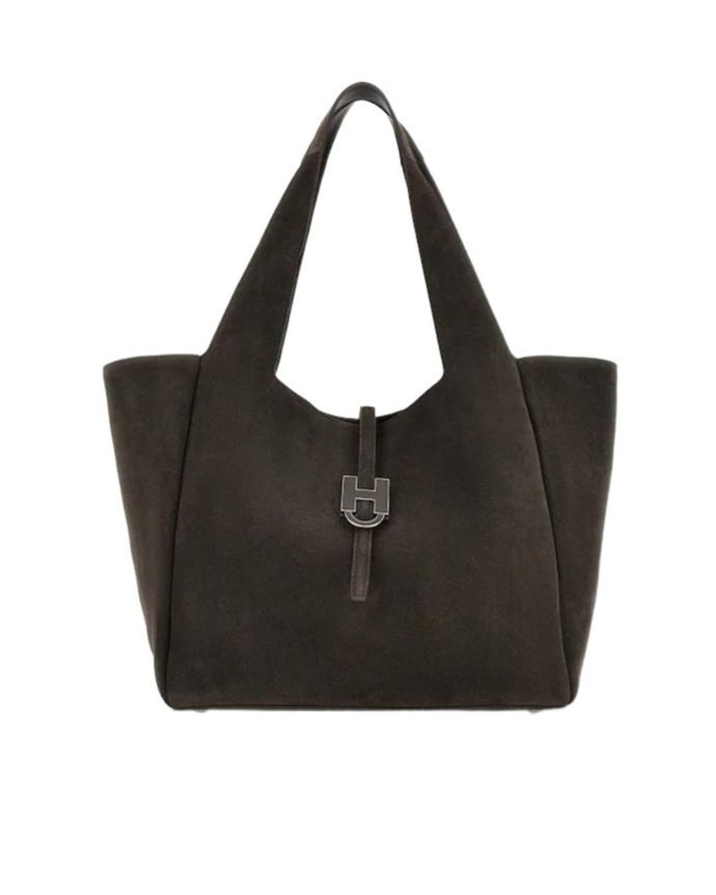 Hogan Black Trend Shopping Bag