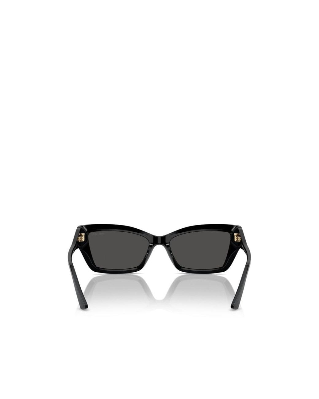 Jimmy Choo Black Eyewear Rectangle Frame Sunglasses