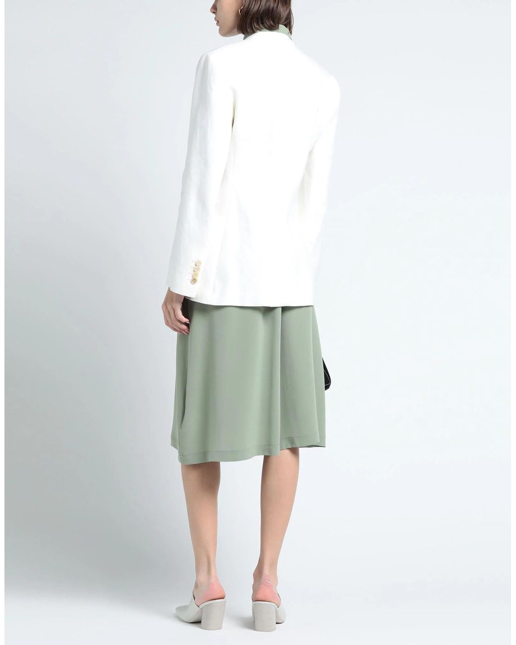 Chloé White Simple Single- Blazer