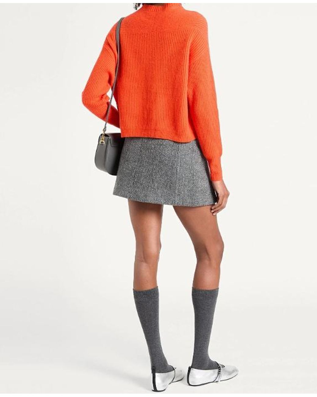 MAX&Co. Gray Mini Skirts