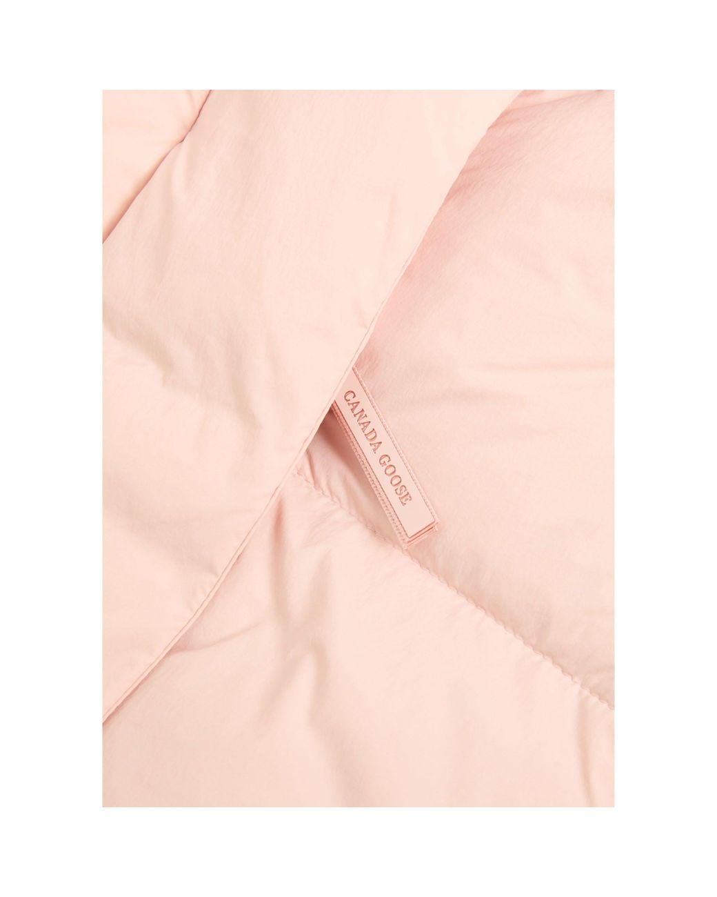 Canada Goose Pink Short Hooded Down Jacket