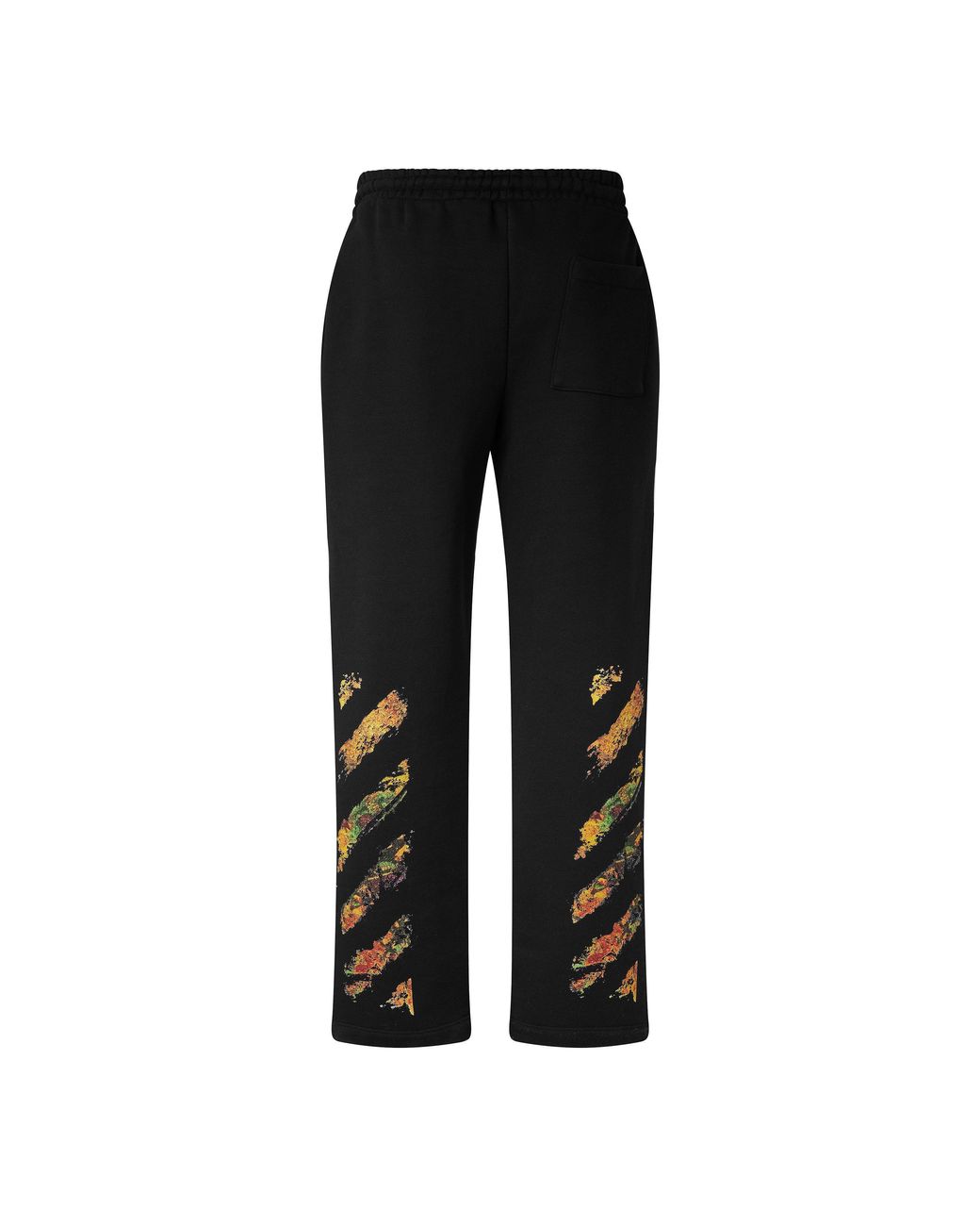 Off-White c/o Virgil Abloh Black Straightleg Casual Pants for men