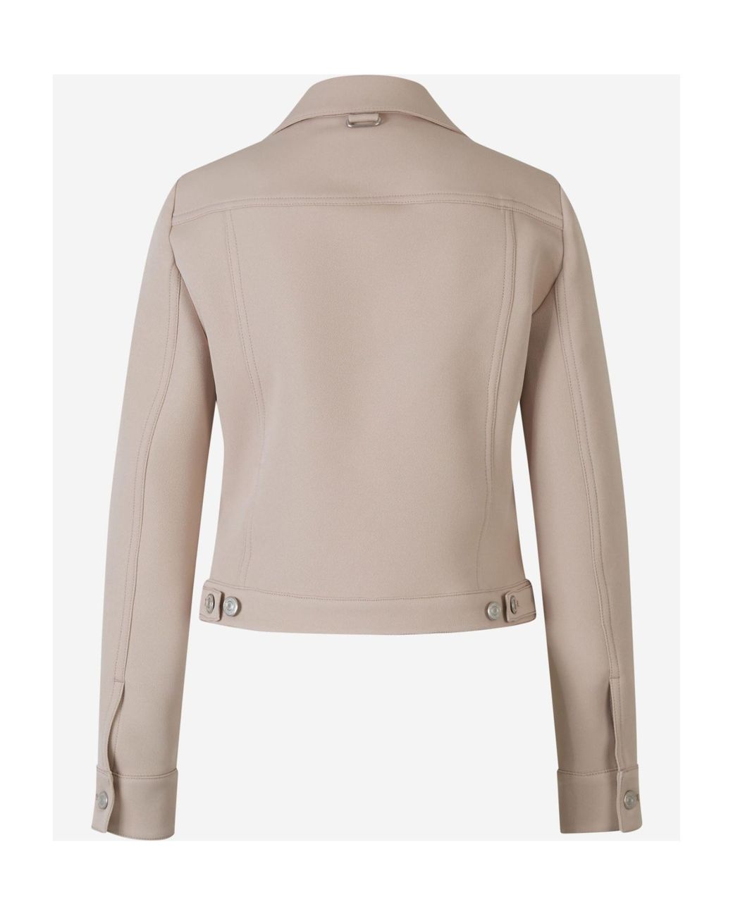 Courreges Natural Trucker Button-Fastening Twill Jacket