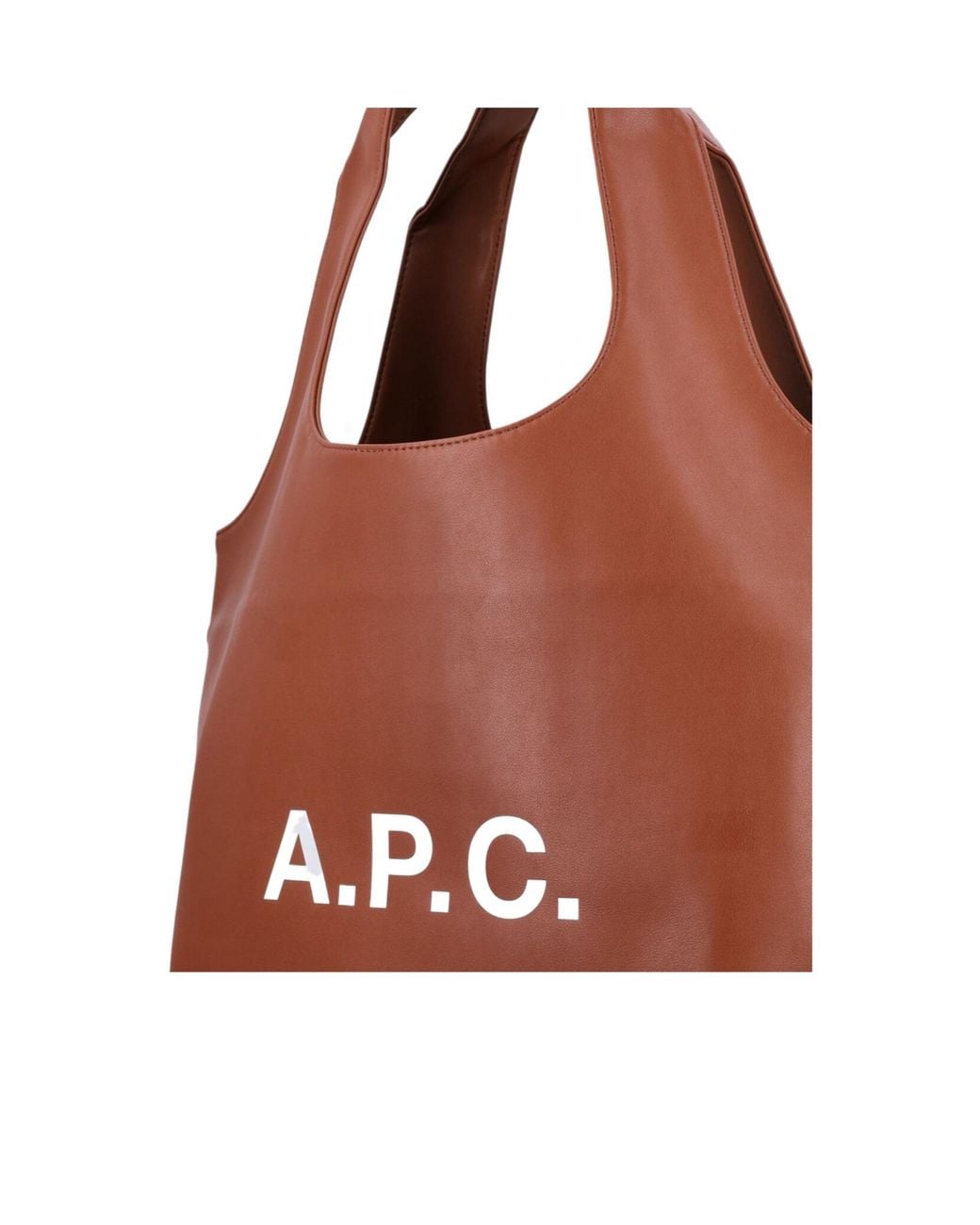 A.P.C. Brown Backpack With Shoulder Strap for men