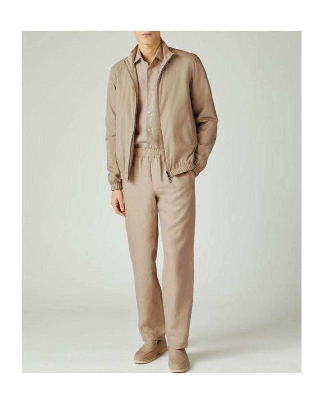 Loro Piana Natural André Buttoned Shirt for men