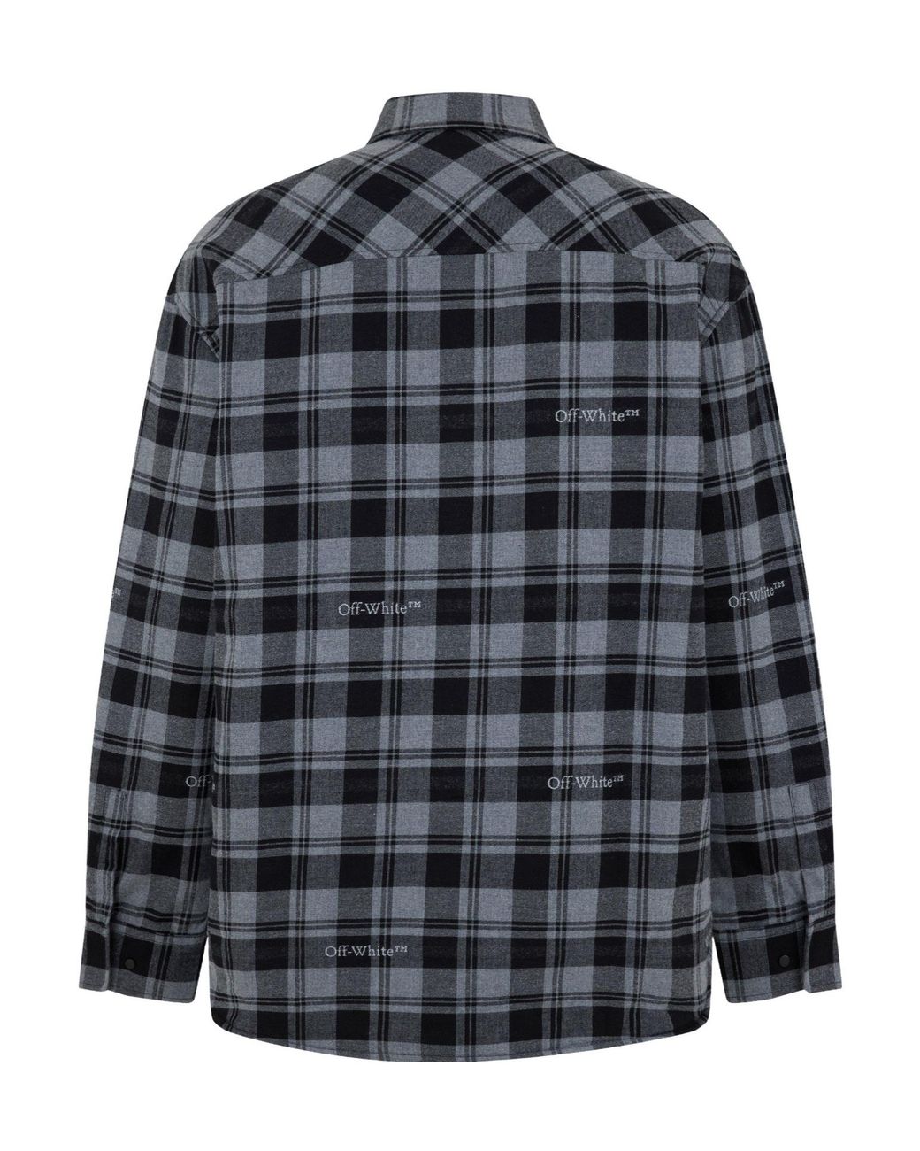 Off-White c/o Virgil Abloh Black Padded Overshirt Sn99 for men
