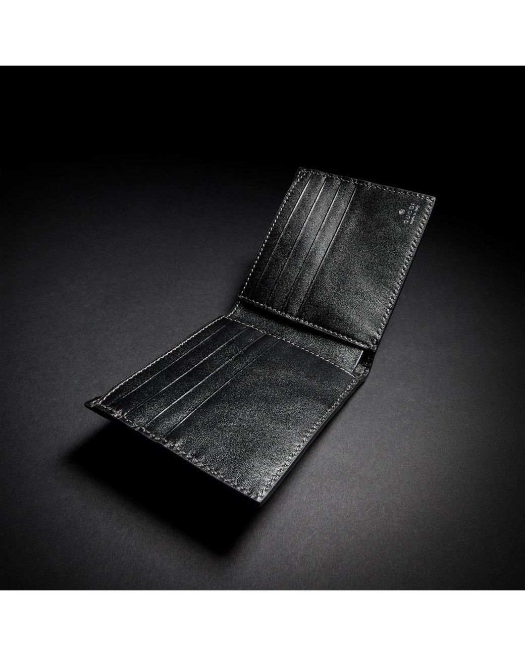 Gucci Gray Bi-Fold Wallet With Interlocking G for men