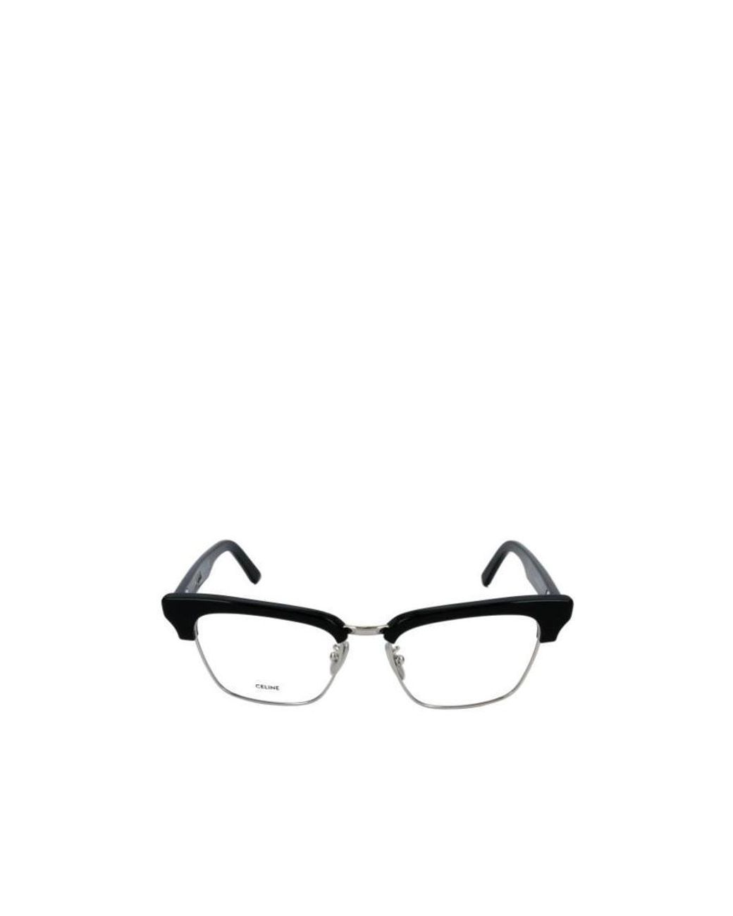 Céline White Logo Flat Mirror