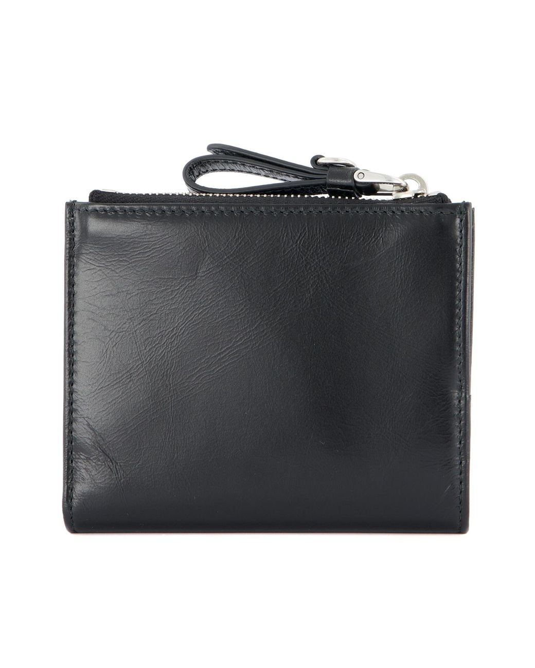 Miu Miu Black Logo Leather Wallet