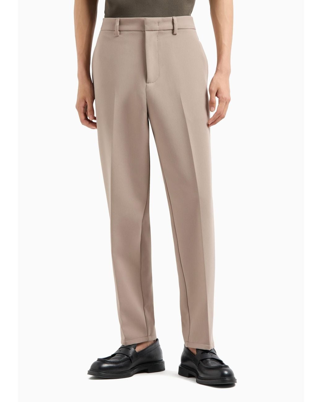 Emporio Armani Natural Trouser for men