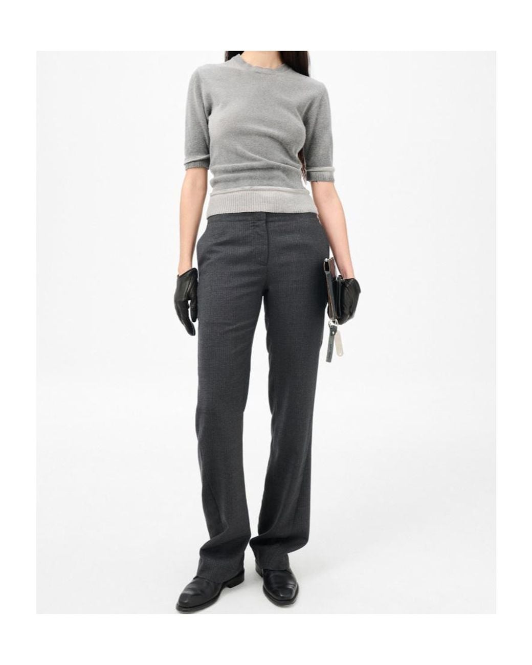 Our Legacy Gray Poise Trousers