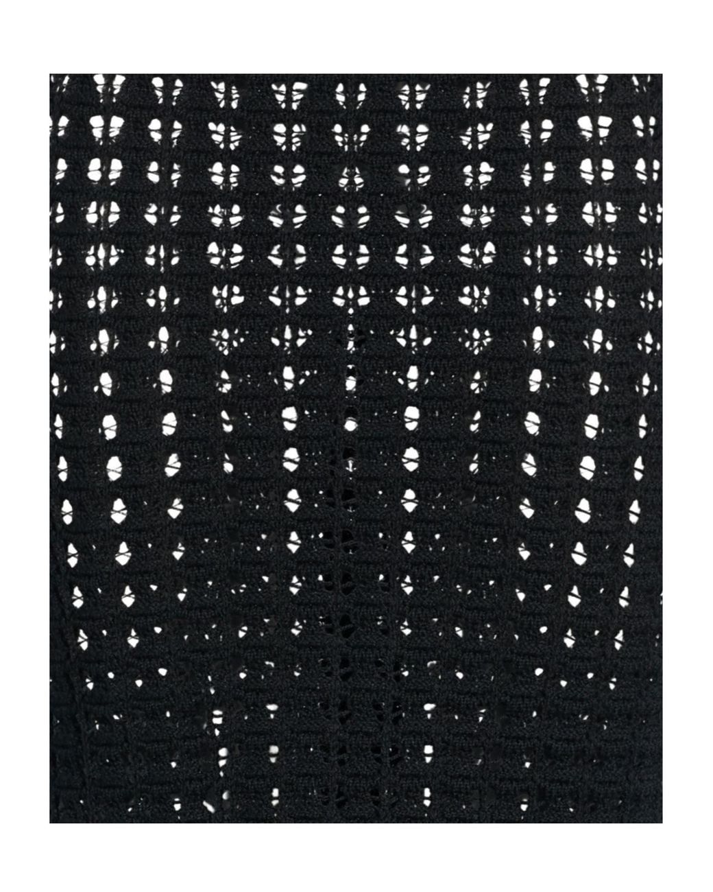 Dolce & Gabbana Black Solid Pencil Skirt