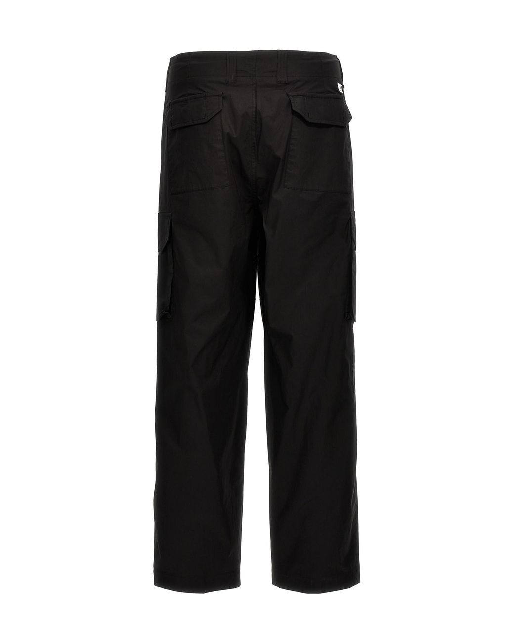 Department 5 Black Fleet Utility Trousers for men