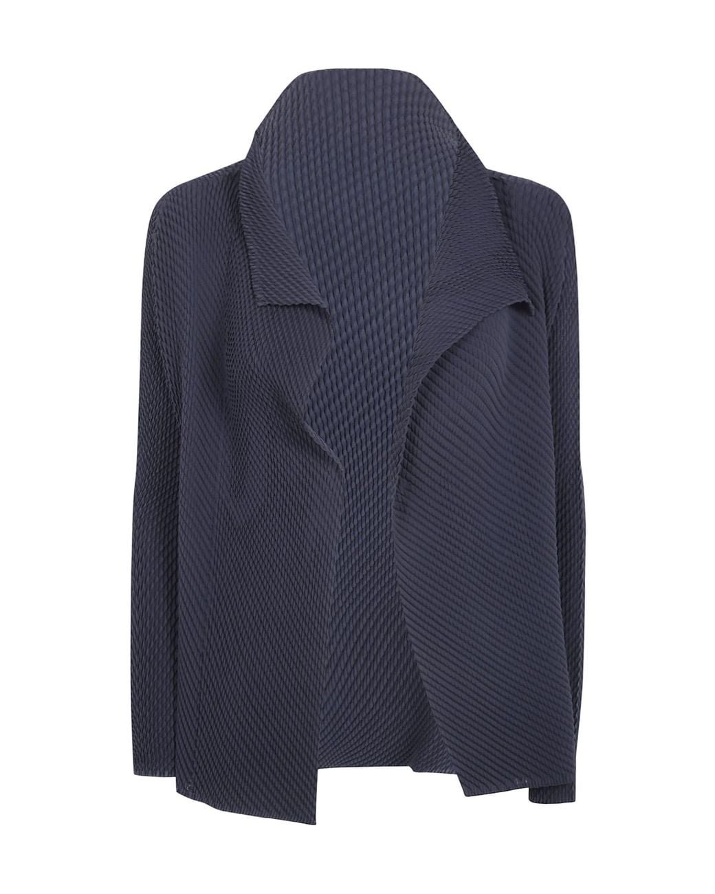 Issey Miyake Blue Misty Pleats Shirt